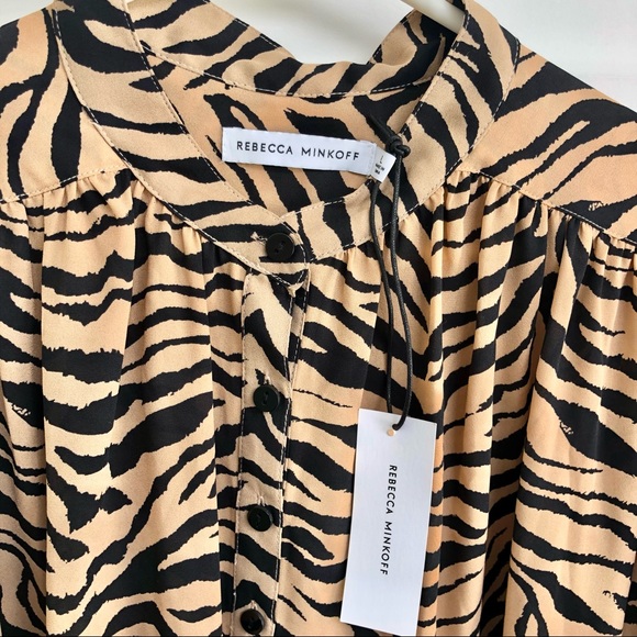 💠 Rebecca Minkoff Crepe Blouse - Picture 4 of 8